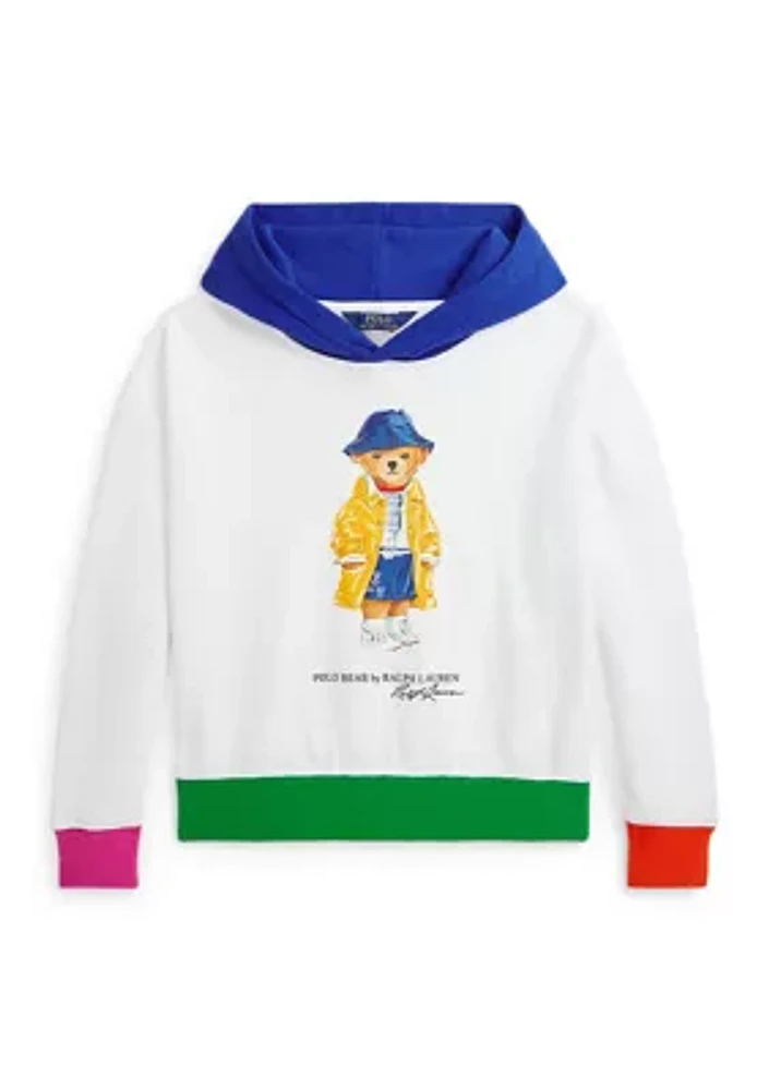 Girls 7-16 Polo bear Fleece Hoodie