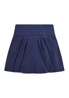 Girls 7-16 Flounced Stretch Ponte Skort