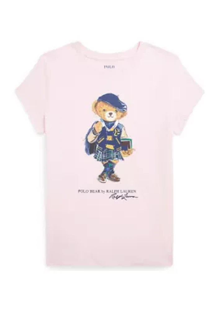 Girls 7-16 Polo Bear Cotton Jersey T-Shirt