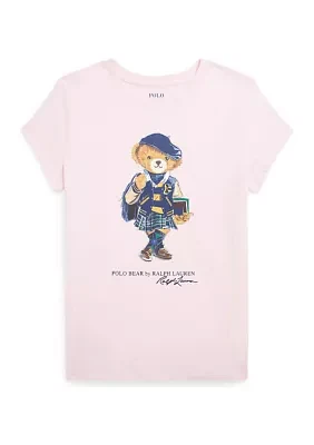 Girls 7-16 Polo Bear Cotton Jersey T-Shirt