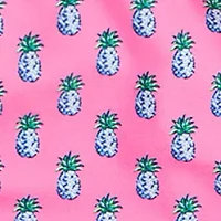 Girls 7-16 Pineapple Print Two Piece Swimsuit