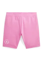 Girls 7-16 Stretch Jersey Bike Shorts