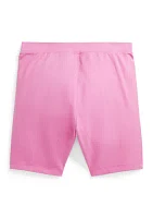 Girls 7-16 Stretch Jersey Bike Shorts