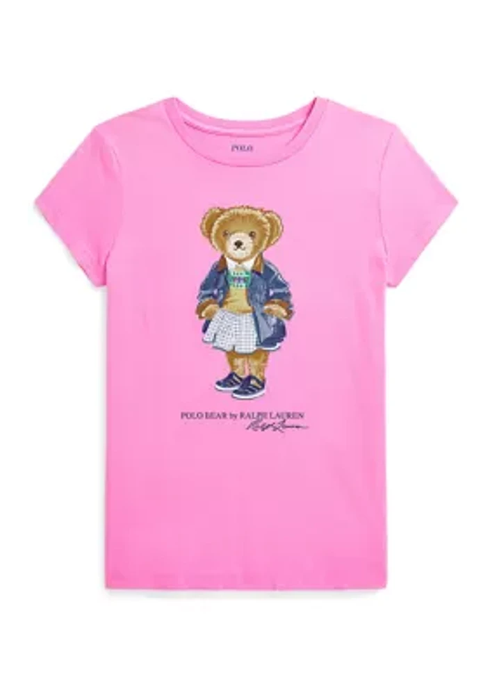 Girls 7-16 Polo Bear Cotton Jersey T-Shirt