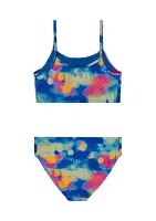 Girls 4-6x Tropical Flare Bikini Swimsuit