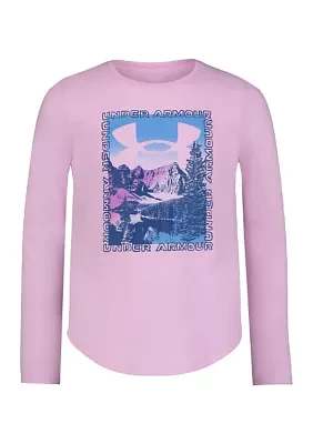 Girls 7-16 Lookout View Long Sleeve Graphic T-Shirt