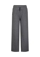 Girls 7-16 Waffle Knit Wide Leg Pants