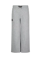 Girls 7-16 Wide Leg Fleece Pants