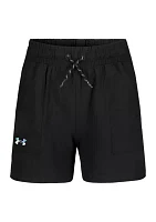 Girls 7-16 Solid Base Shorts