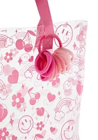 Fun Printed Jelly Tote Bag