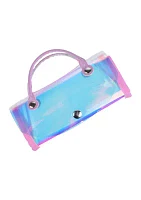 Girls Holographic Sunglasses and Case with Handles Set