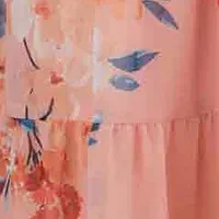 Girls 7-16 Flutter Sleeve Floral Printed Maxi Dress