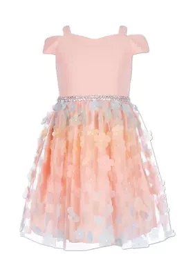 Girls 4-6x 3D Butterfly Dress