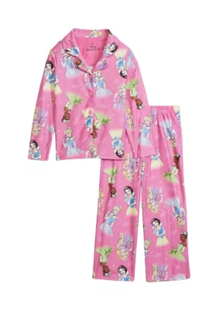 Girls 4-6x Magical Princess Coat Pajama Set