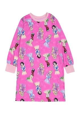 Girls Princess Printed Nightgown