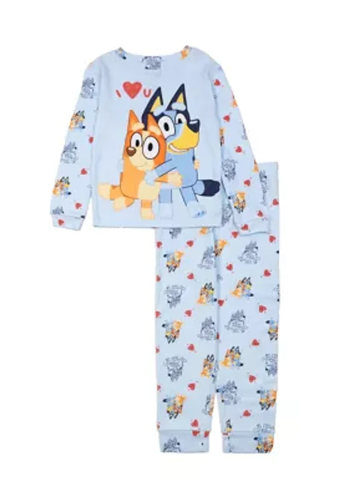 Girls 4-8 Printed Pajama Set