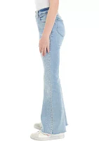 Girls 7-16 Rhinestone Flare Jeans