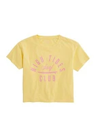 Girls 7-16 Boxy Graphic Short Sleeve T-Shirt