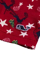 Girls 7-16 Printed Pajama Set