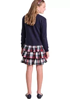 Girls 7-16 Poplin Sweatshirt Dress