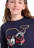 Girls 7-16 Poplin Sweatshirt Dress