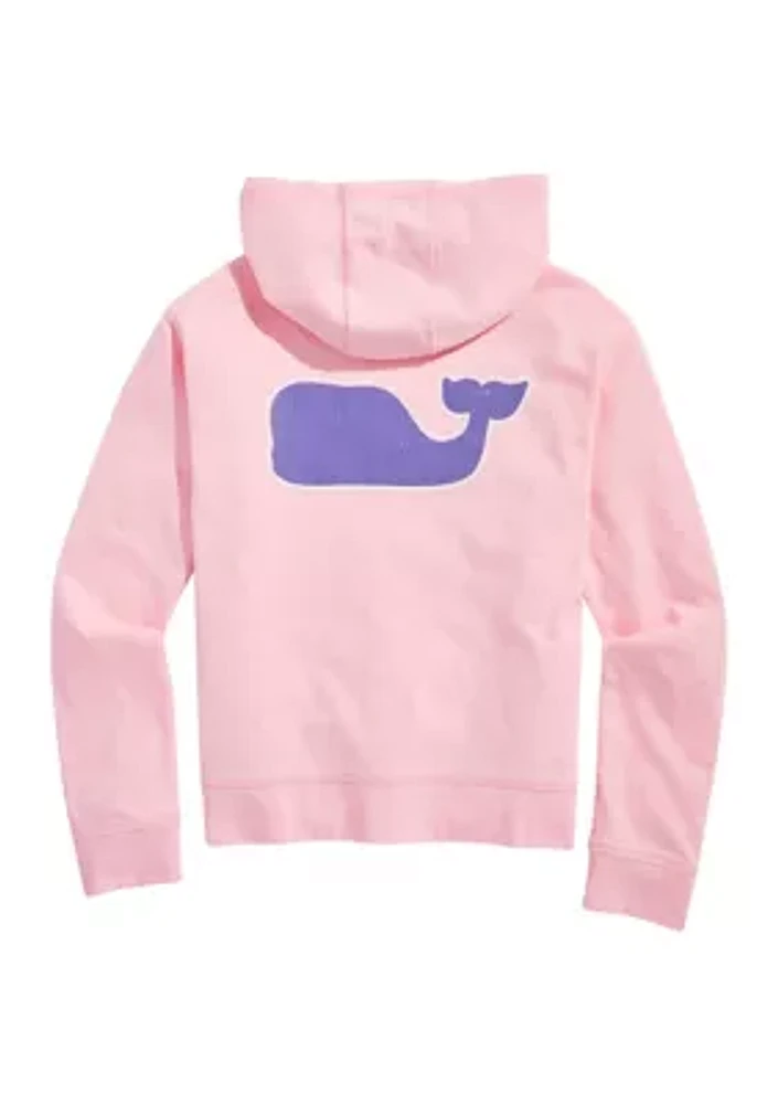 Girls 7-16 Graphic Hooded T-Shirt