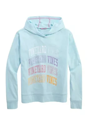 Salt Life Women's First Light Fleece Hoodie - Lightweight Pullover With Screen Prints