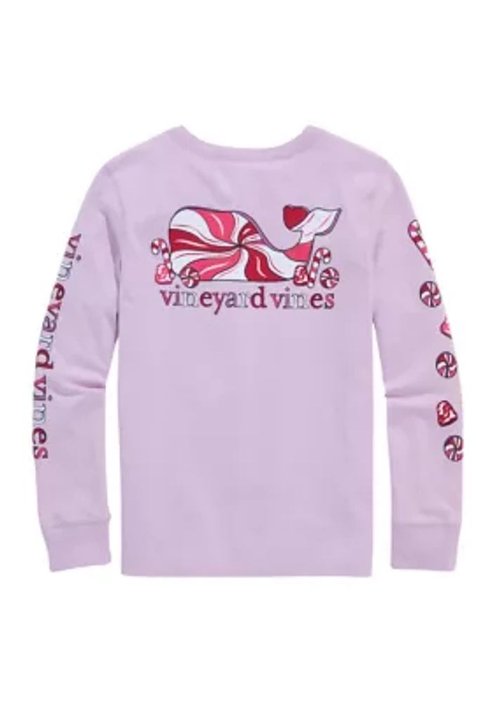 Girls 7-16 Candy Wonderland Long Sleeve T-Shirt