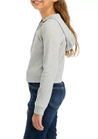 Girls 7-16 Thermal Knit Hoodie