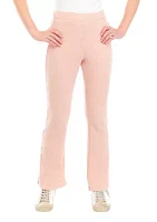 Girls 7-16 Mineral Wash Thermal Knit Pants