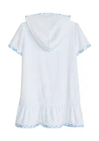 Girls 4-6x Hooded Swim Cover Up