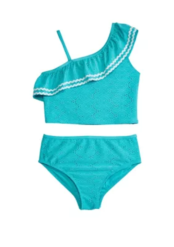 Girls 7-16 Two Piece Swimsuit