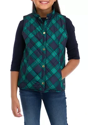 Girls 7-16 Quilted Vest