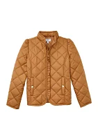 Girls 4-6x Quilted Barn Jacket