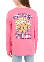 Girls 7-16 Grow Freely Bloom Wildly Graphic T-Shirt