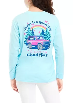 Girls 7-16 Good Day Jeep Graphic T-Shirt