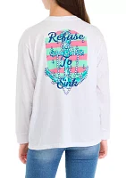 Girls 7-16 Refuse to Sink Long Sleeve Graphic T-Shirt