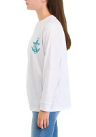 Girls 7-16 Refuse to Sink Long Sleeve Graphic T-Shirt