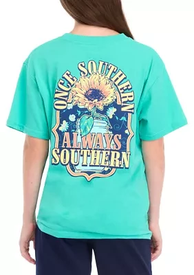 Girls 7-16 Southern Sunflower Graphic T-Shirt