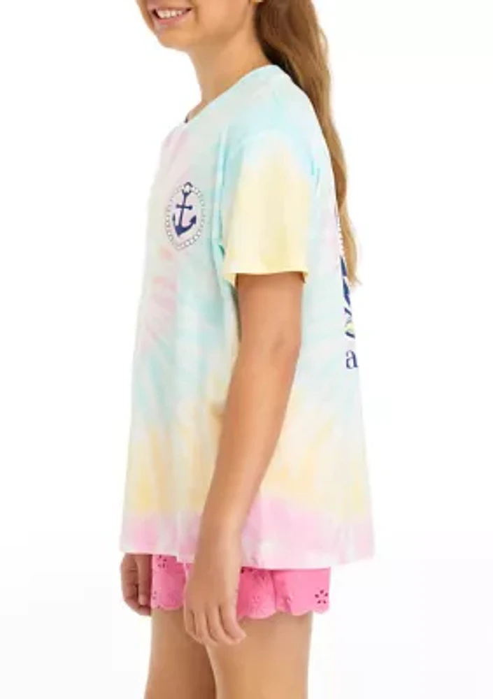 Girls 7-16 Salty Vibes Anchor Graphic T-Shirt