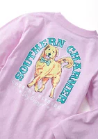 Girls 4-6x Dog Charmer Graphic T-Shirt