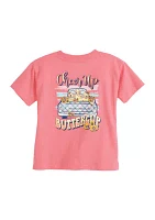 Girls 4-6x Puppy Truck Graphic T-Shirt