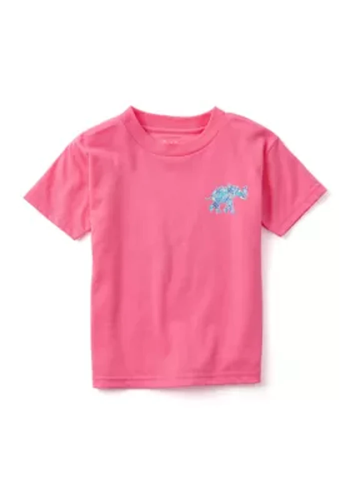 Girls 4-6x Elephant Graphic T-Shirt