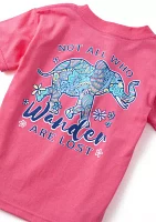 Girls 4-6x Elephant Graphic T-Shirt