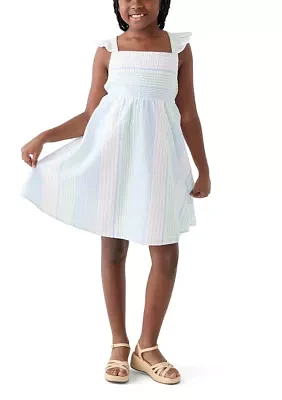 Girls 7-16 Bow Back Dress