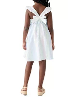 Girls 7-16 Bow Back Dress