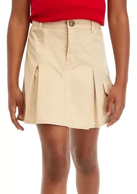 Girls 7-16 Twill Skirt