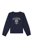 Girls 7-16 Varsity Embroidered Graphic T-Shirt