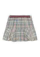 Girls 7-16 Printed Ponte Scooter Skort