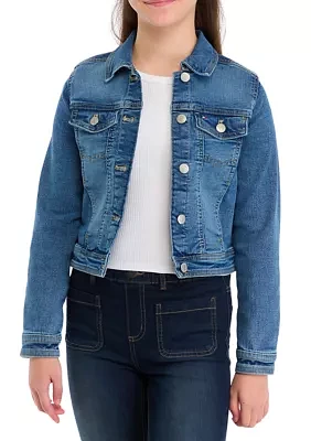 Girls 7-16 Classic Denim Jacket